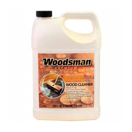 General Paint Woodsman Exterior Wood Prep, Wood Cleaner, Gallon - 145661